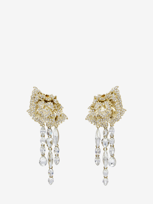 ALEXANDER MCQUEEN - Carnation Earrings - Item 846511J161C1035